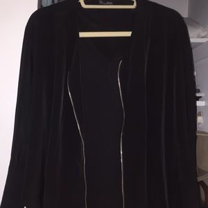 Black Zara Slouch Jacket (light)